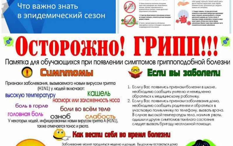 Осторожно грипп!